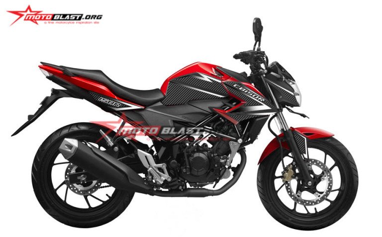 2 CB150R BLACK RED CARBON2