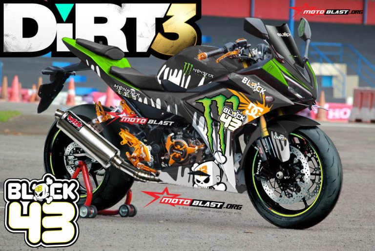 CBR150R BIG KEN BLOCK MONSTER motoblast