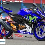 all new CBR150R MOVISTAR motoblast