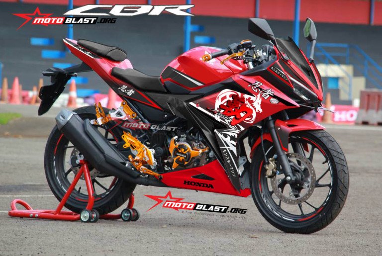 CBR150R RED KANJNI DRAGON2