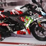 modifikasi honda cbr150r white skull monster motoblast