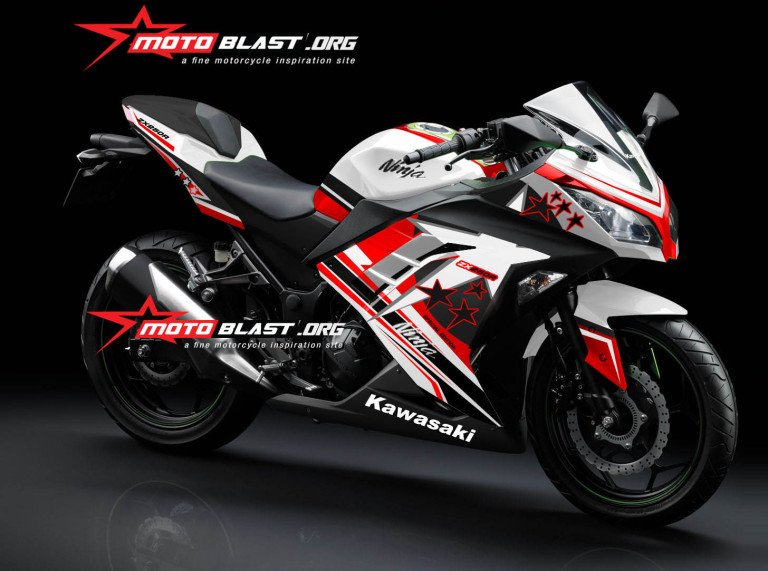 NINJA WHITE STAR NEW MOTOBLAST