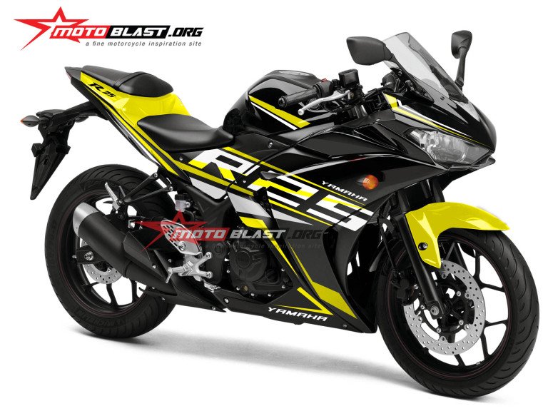 R25 BLACK special edition motoblast