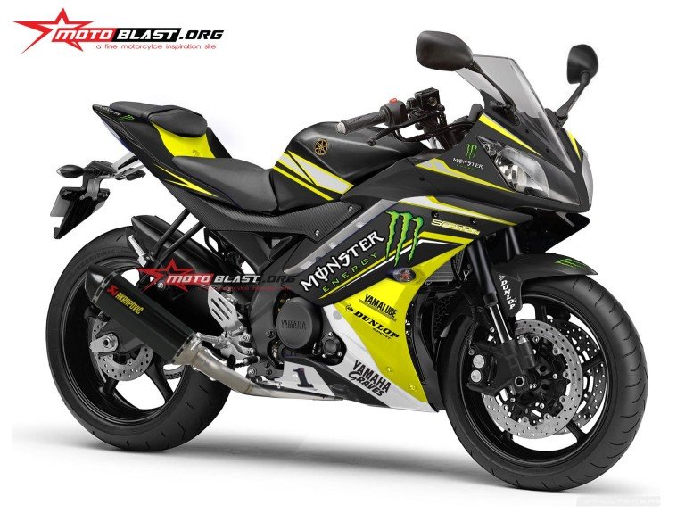 YAMAHA R15 MONSTER R1M NEW1 motoblast