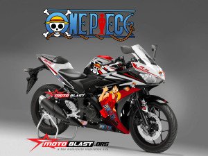 Yamaha R25 Black One piece motoblast