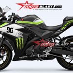 YAMAHAR25- BLACK spesial edition motoblast