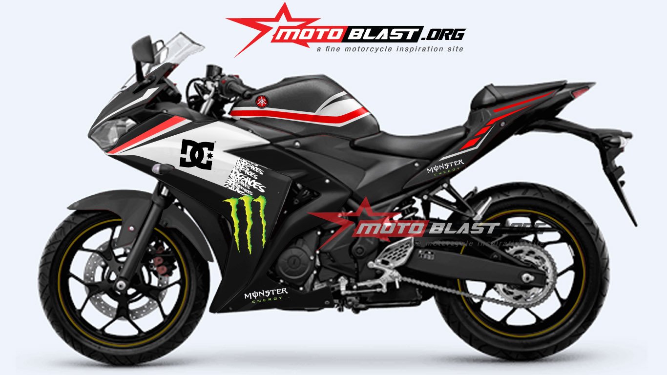 YAMAHAR25- BLACK spesial edition motoblast3