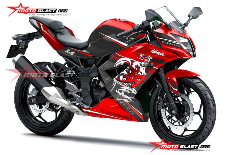 RR MONO RED KANJI DRAGON1