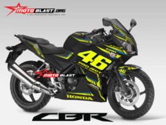 CBR250R BLACK VR46 PROJECT