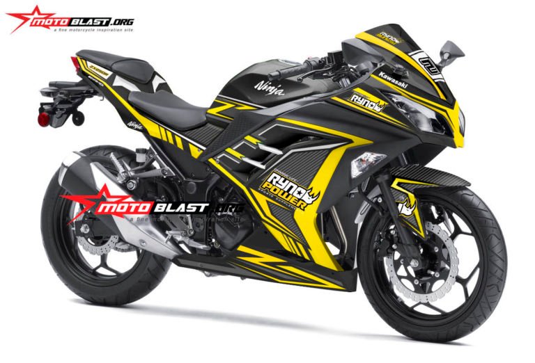 NINJA 250R FI BLACK  RYNO POWER