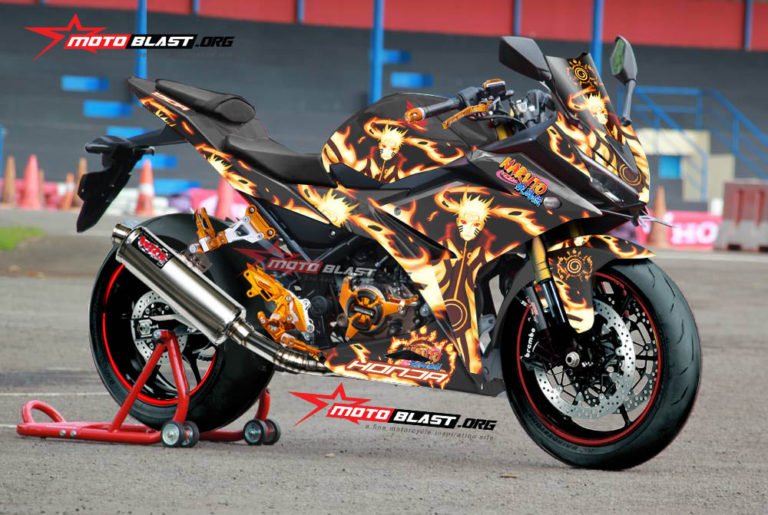 CBR150R BLACK NARUTO1