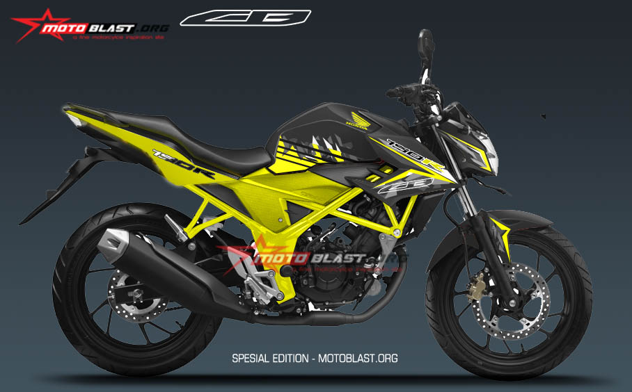 NEW CB150R  BLACK YELLOW SE2 MOTOBLAST