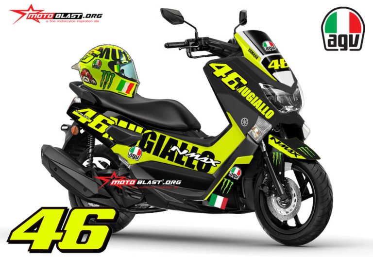 NMAX BLACK MUGELLO HELMET