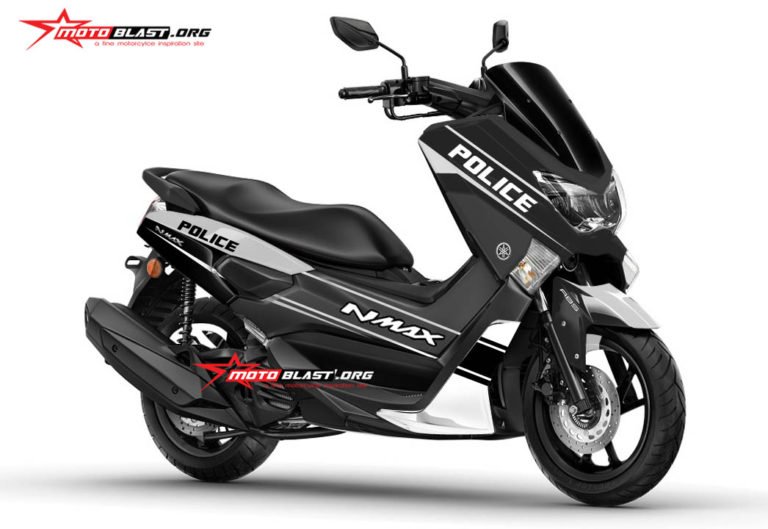 NMAX BLACK POLICE