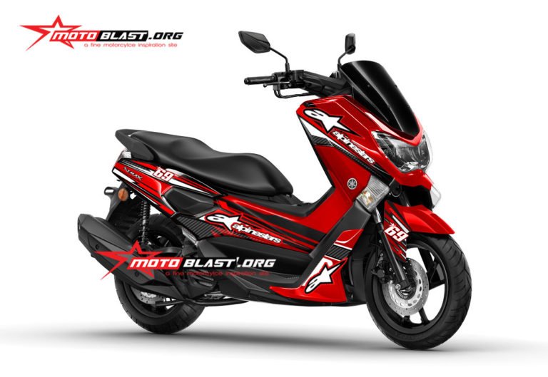 NMAX RED ALPINESTAR-MOTOBLAST