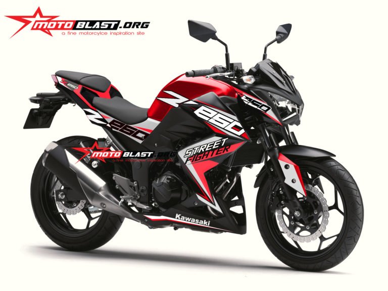 Z250R-BLACK SPORTY-RED