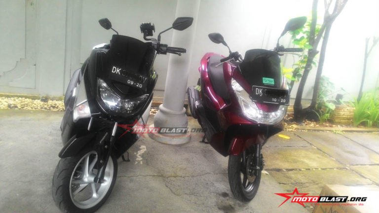 HOT Kompare Fisik Honda PCX 150 Vs Yamaha NMAX 155
