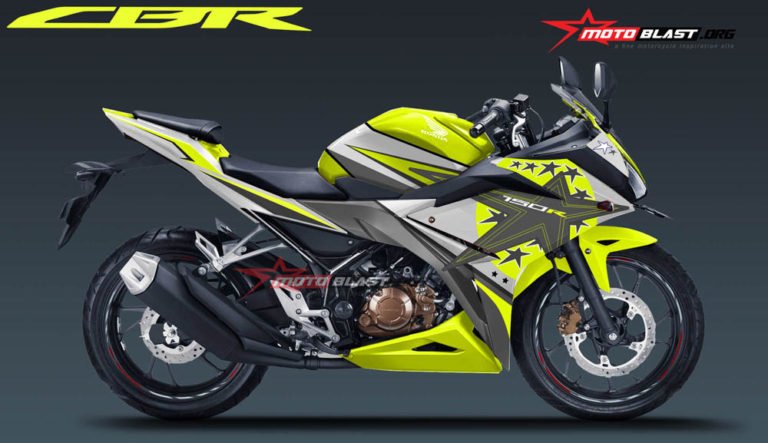 ALL NEW CBR150R WHITE STAR FLUO