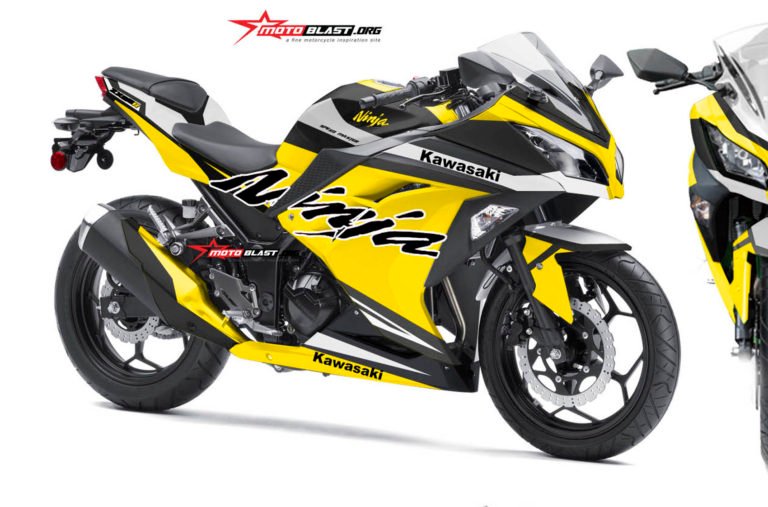 NINJA 250R FI YELLOW LIME
