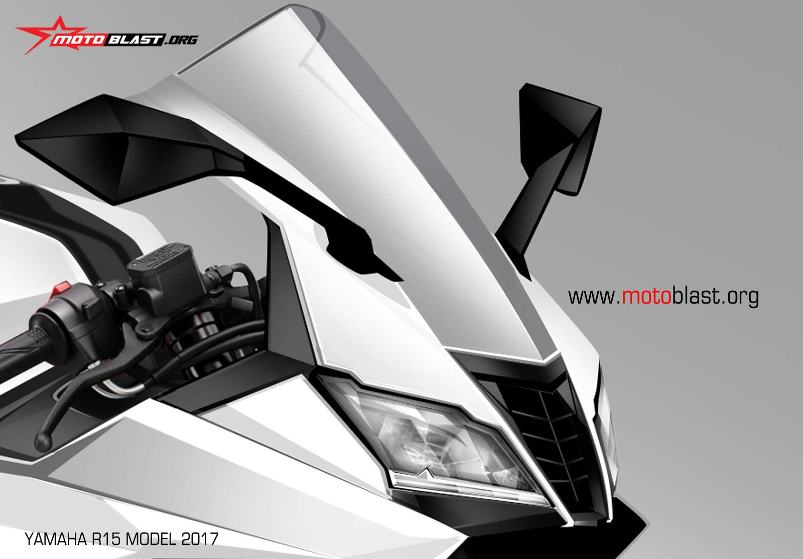 HOT Update Rendering Terbaru Yamaha R15 Model 2017 Perspektif View ...