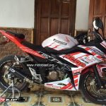 testimonial motoblast new cbr150r white drift battle