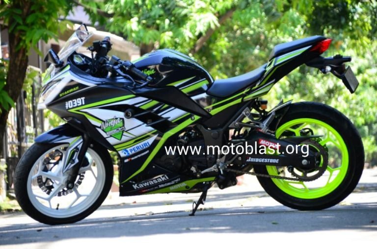 Modifikasi kawasaki ninja 250r fi bening blink sring sring
