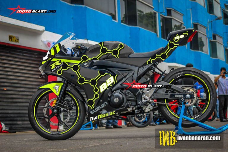 GSX-R150 - BLACK AI29 THE MANIAC