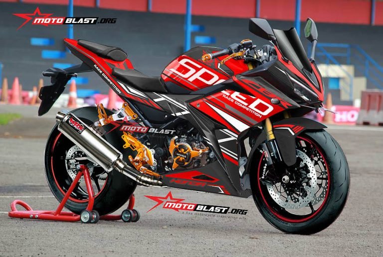 CBR150R BIG BLACK RC SPEED-red