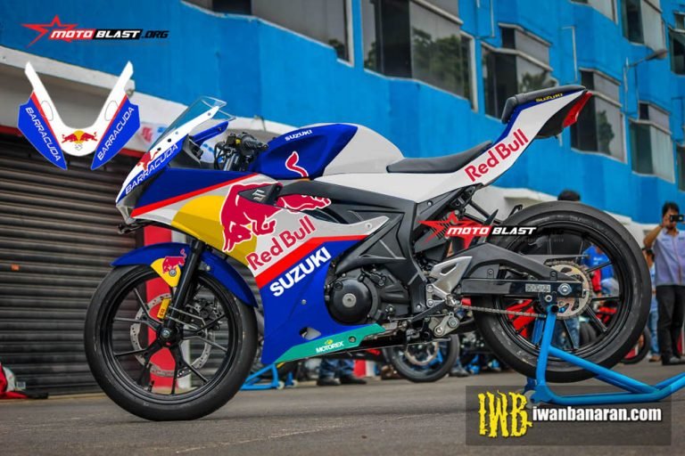 1 GSXR150 REDBULL WHITE