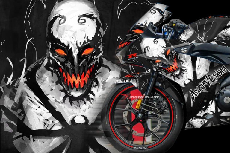 GSX-R150 - WHITE ANTI VENOM3