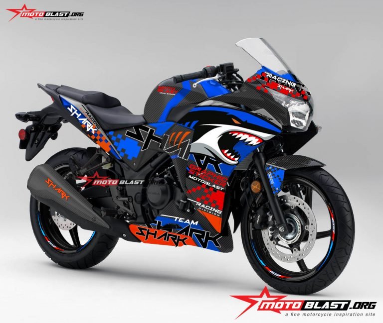 1 CBR250R MOTOBLAST SHARK