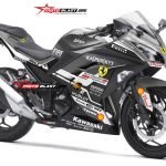 6 NINJA 250R GREY FERRARY1C