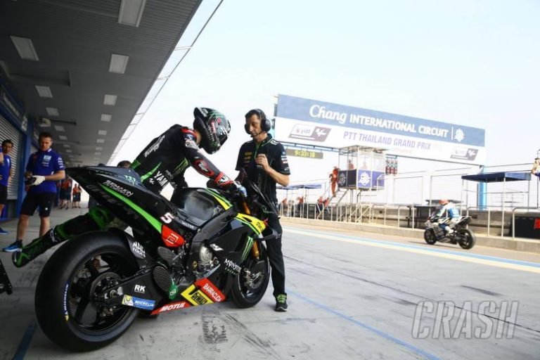 hasil test motogp thailand minggu jam 2