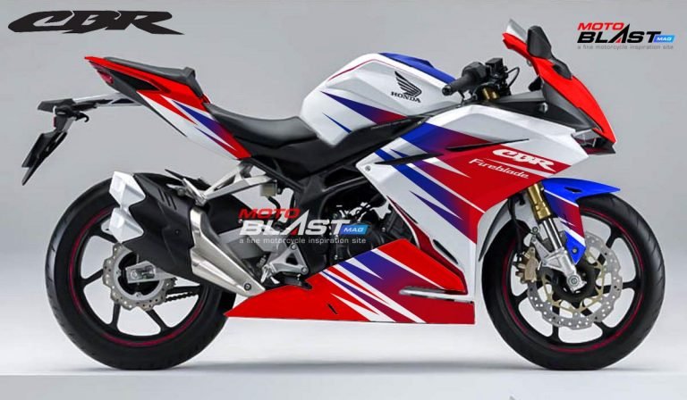 CBR250RR WHITE FIREBLADE RWB