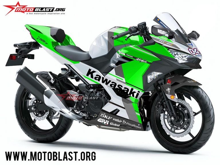 Kawasaki Ninja 250R 2018-DESMOSEDICI GP18-GREEN