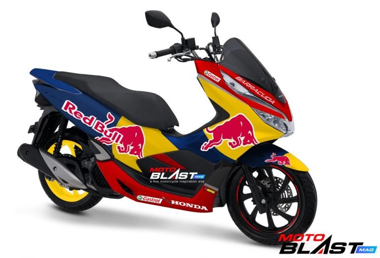 PCX 150 LOKAL REDBULL