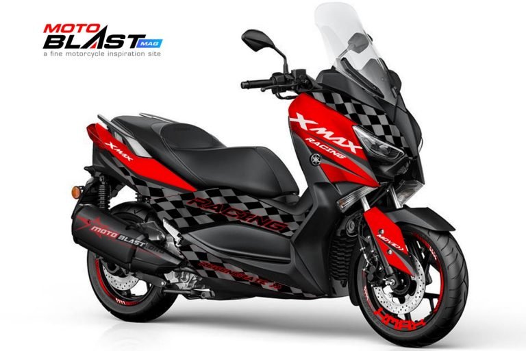 XMAX 250 - REGENERATE RED