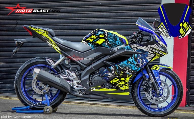 ALL NEW R15 BLUE ICONN THRILLER-MOTOBLAST