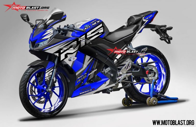 R15 NEW 2017- BLUE SLASH