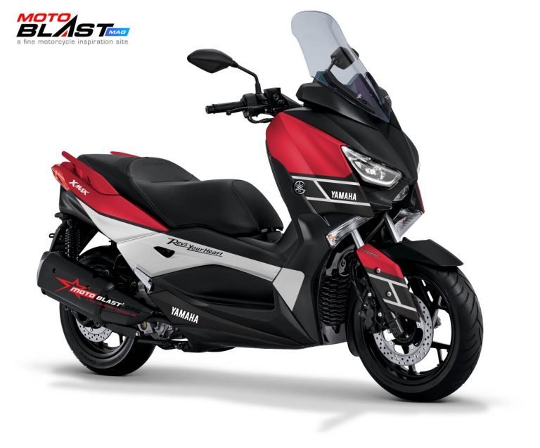 XMAX Matte Red- anniversary1