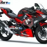 NINJA 250R FI 2018 - GUNDAM RED