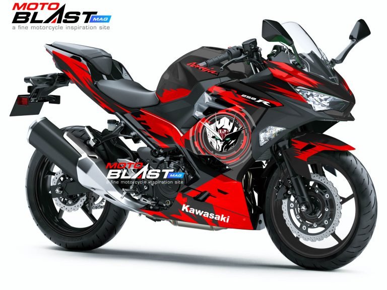 NINJA 250R FI 2018 - GUNDAM RED