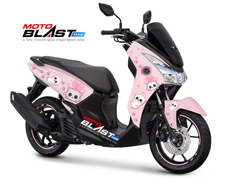 yamaha lexi 125 - cat lovers