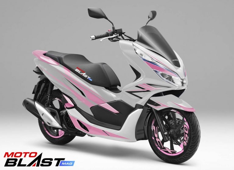 1 PCX 150 WHITE PINK