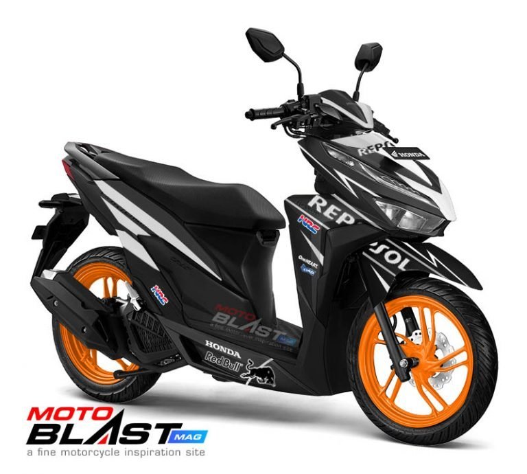 2 VARIO 150 2018 BLACK REPSOL BUKALAPAK