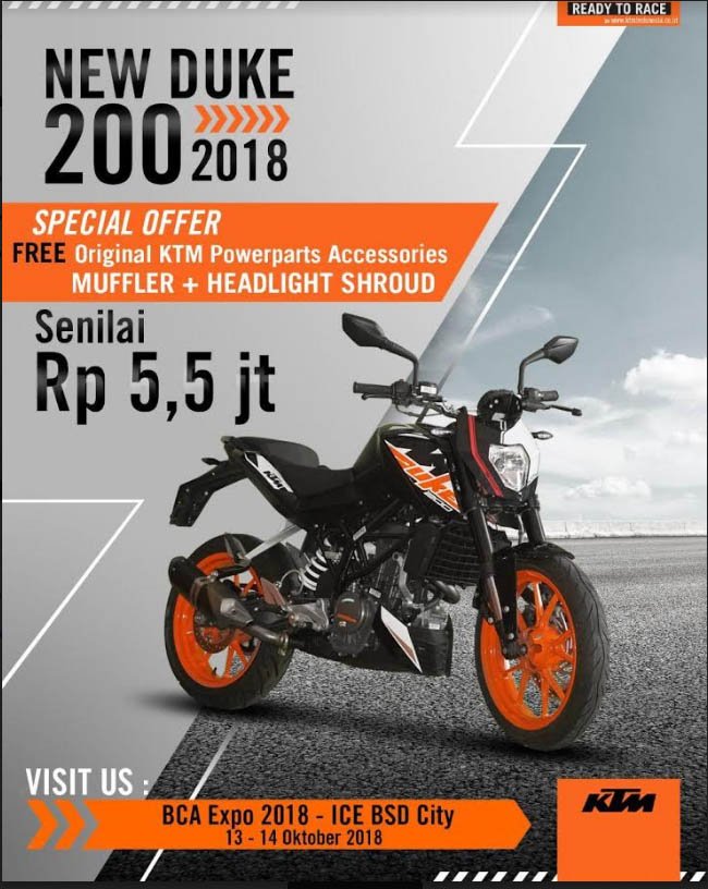 spesial offer ktm duke 200 hingga 5 jutaan1