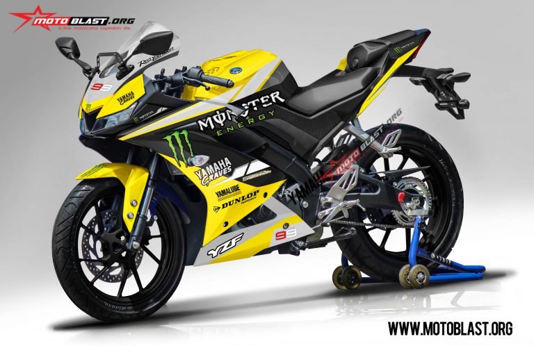 1 R15 V3 MONSTER WSBK YELLOW