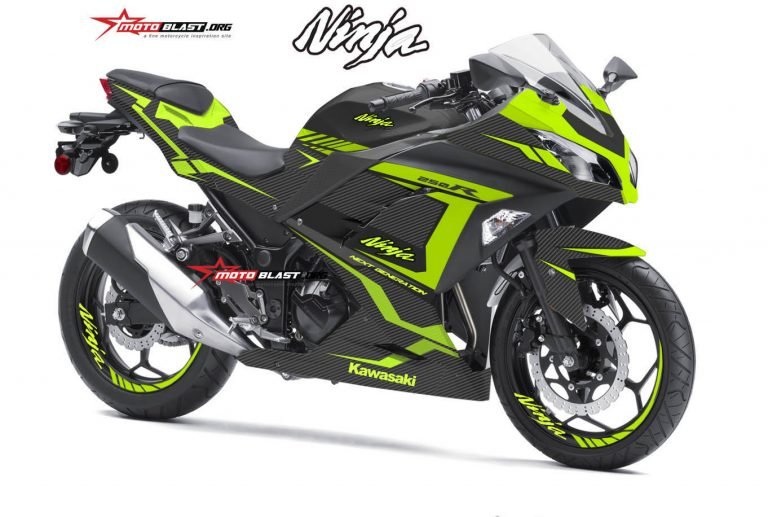 4 NINJA 250R FI BLACK CARBON GREEN2