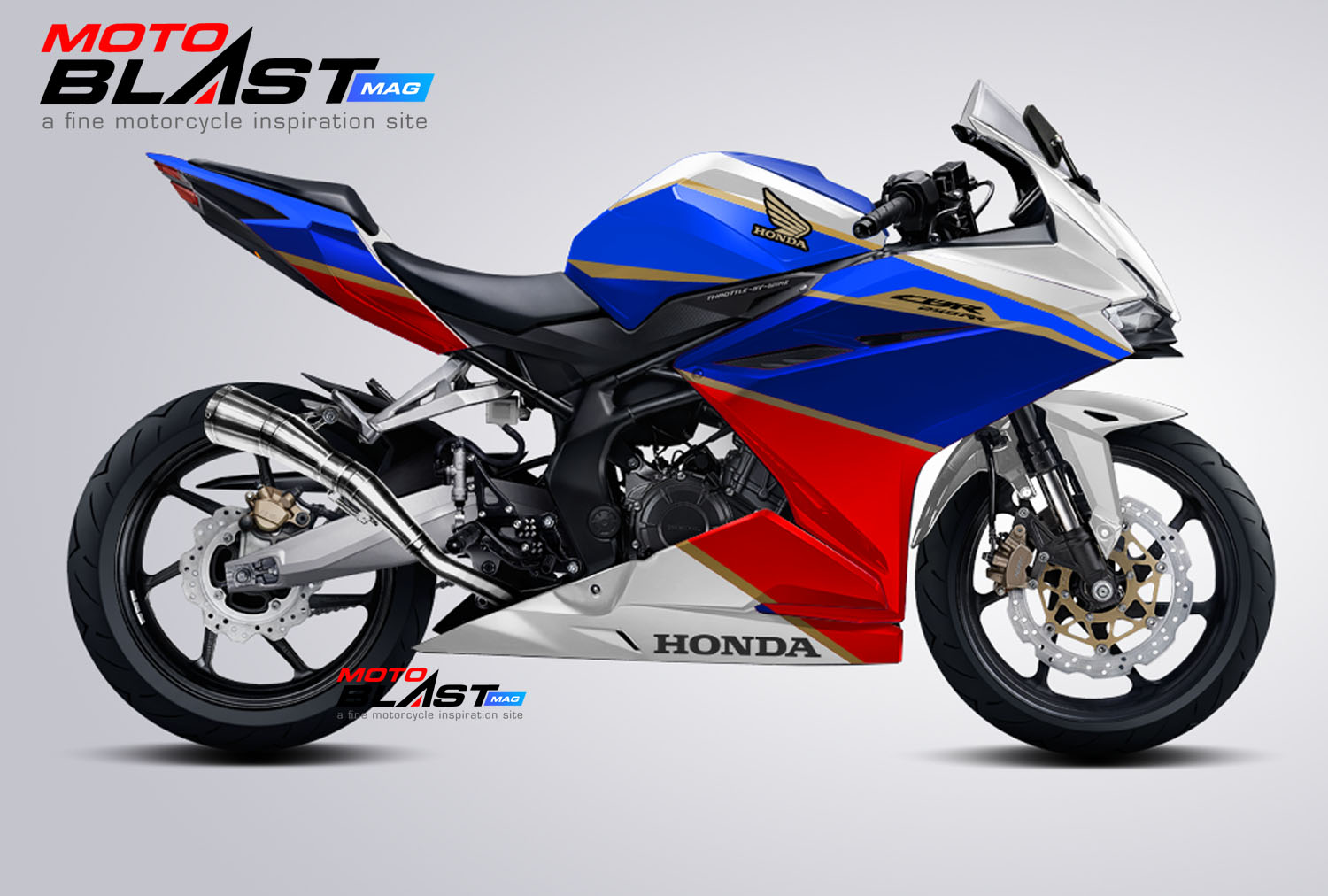 Honda CBR250RR livery HRC nya VFR Supersport MOTOBLAST