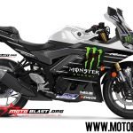NEW R25 BLACK Monster energy Motogp 2019
